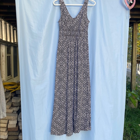 Eddie Bauer Black and White Patterned Dress - Picture 1 of 3